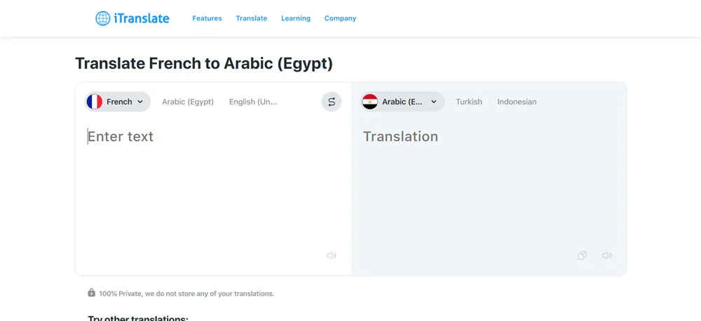 تطبيق iTranslate