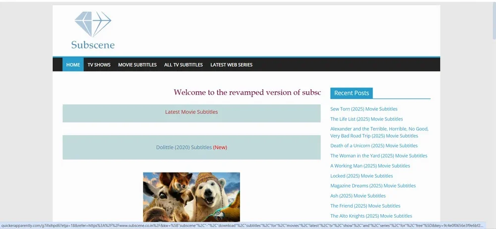 برنامج subscene 