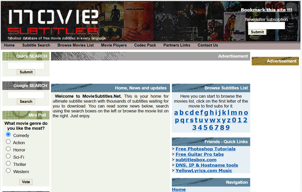 موقع Movie Subtitles