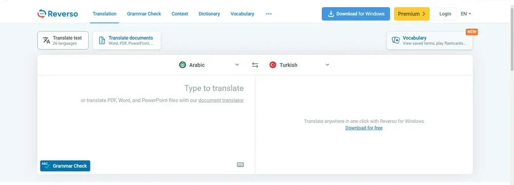 تطبيق Reverso
