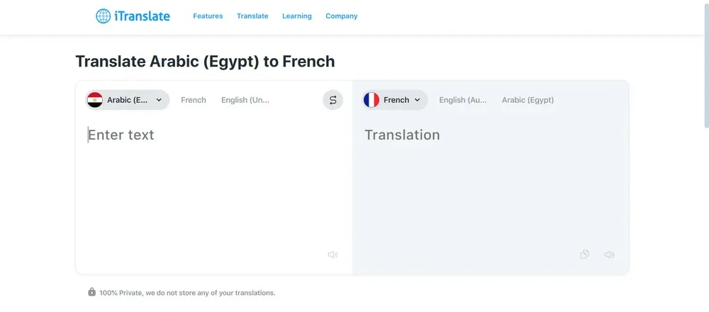 تطبيق iTranslate