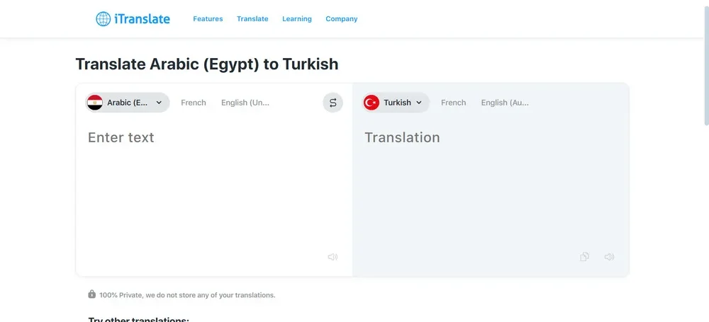 تطبيق iTranslate